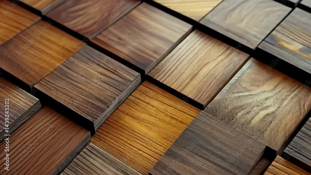 Poster intricate wooden pattern transformations showcasing artistry and design dynamics