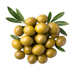 Close up yellow fruit cluster on dark background
