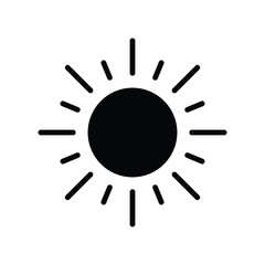 sun vector illustration