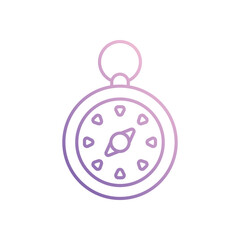 Compass  icon vector stock illustration