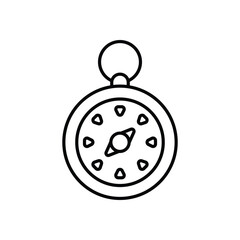 Compass  icon vector stock illustration