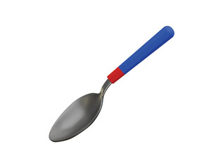 spoon icon 3d illustration render