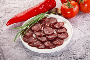 Wild Bear meat homemade sausages