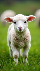 Obraz premium sheep and lambs