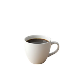 Obraz premium A Simple Cup of Black Coffee: Image for Websites and Blogs