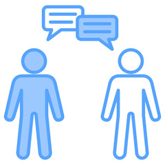 Communication Blue Icon