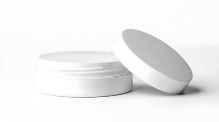 Blank cosmetic jar mockup (2)