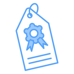 Brand Identity Blue Icon