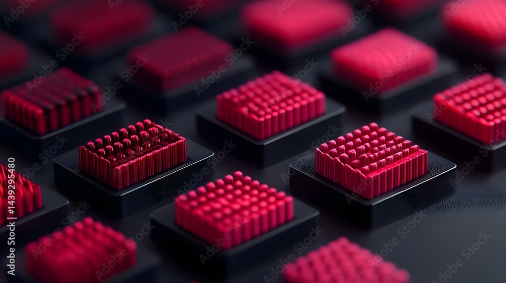 Poster thermally stable composite materials advanced research lab scientific analysis high-tech environment