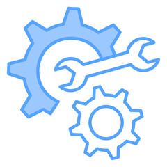 Setting Blue Icon