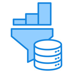 Data Sifter Icon For Design Elements