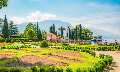 City of Riva del Garda, Lake Garda, Italy. Lago di garda