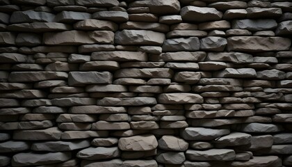 A detailed shot of a stone wall with a rough texture, perfect for backgrounds.