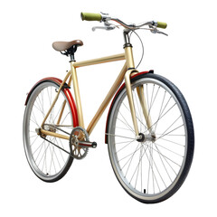 Obraz premium Bike isolated on transparent background 