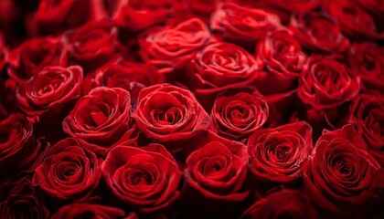 エレガントな赤い薔薇