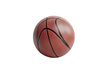 Futuristic Basketball Design Isolated On White Background.