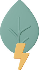 green leaf and energy