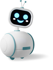 smiling robot