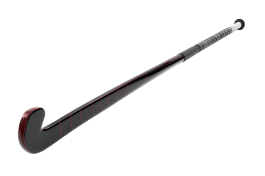 Trailblazing Innovations in Hockey Equipment: Futuristic Stick Isolated On White Background.