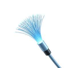 Single Fiber Optic Cable High Speed Internet Data Transmission