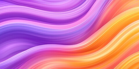 Abstract Colorful Swirling Wave Pattern Design