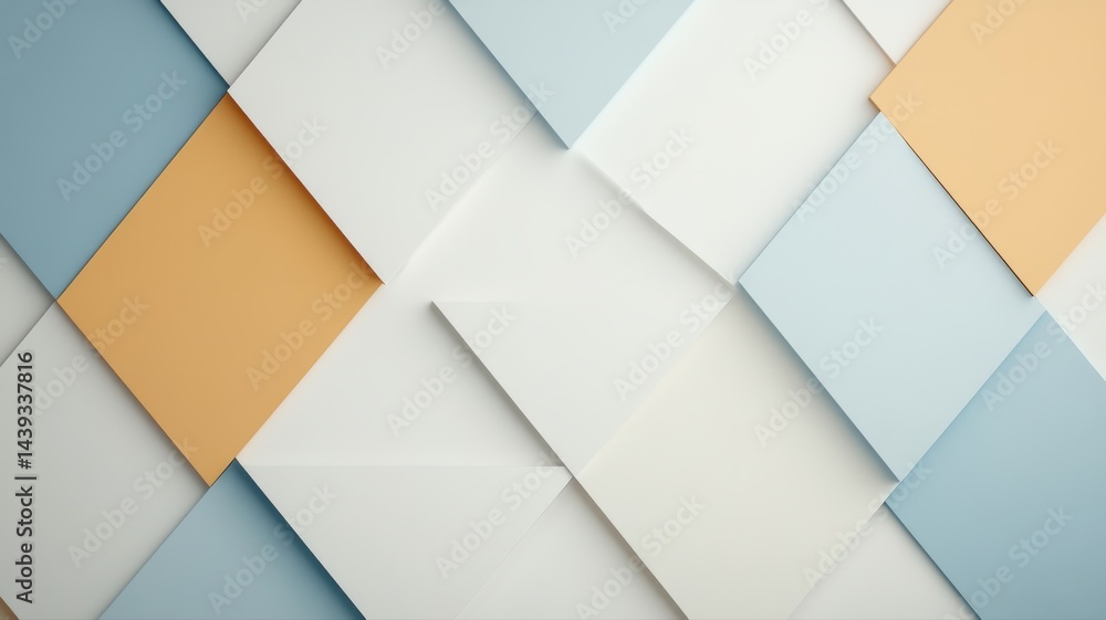 Poster abstract geometric pattern: modern pastel diamond background abstract background geometric pattern