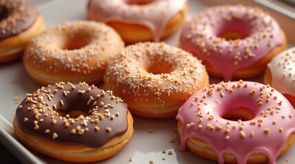 donuts with icing sugar