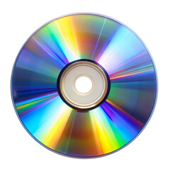Vibrant Rainbow CD Image: High-Resolution Stock Photo on Transparent  background