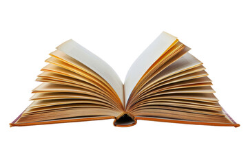 Authentic Photo Book Isolated On White Background.
