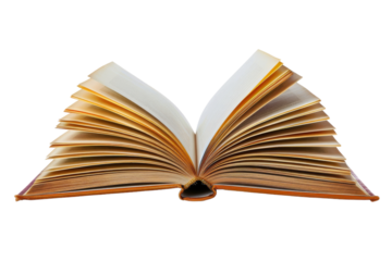 Authentic Photo Book Isolated On White Background.