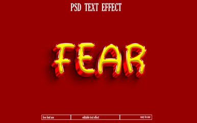 Text effect design.