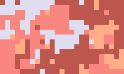 Abstract pixel art background.  Warm earthy tones create a dynamic, textured effect. Ideal for website banners, social media graphics, or digital art projects.