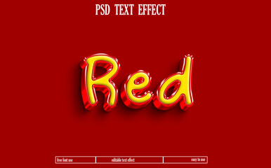 Text effect design.