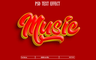 Text effect design.