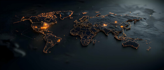 Global Illuminated Map