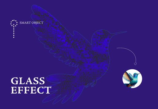 Creative Glass Mosaic Photo Effect