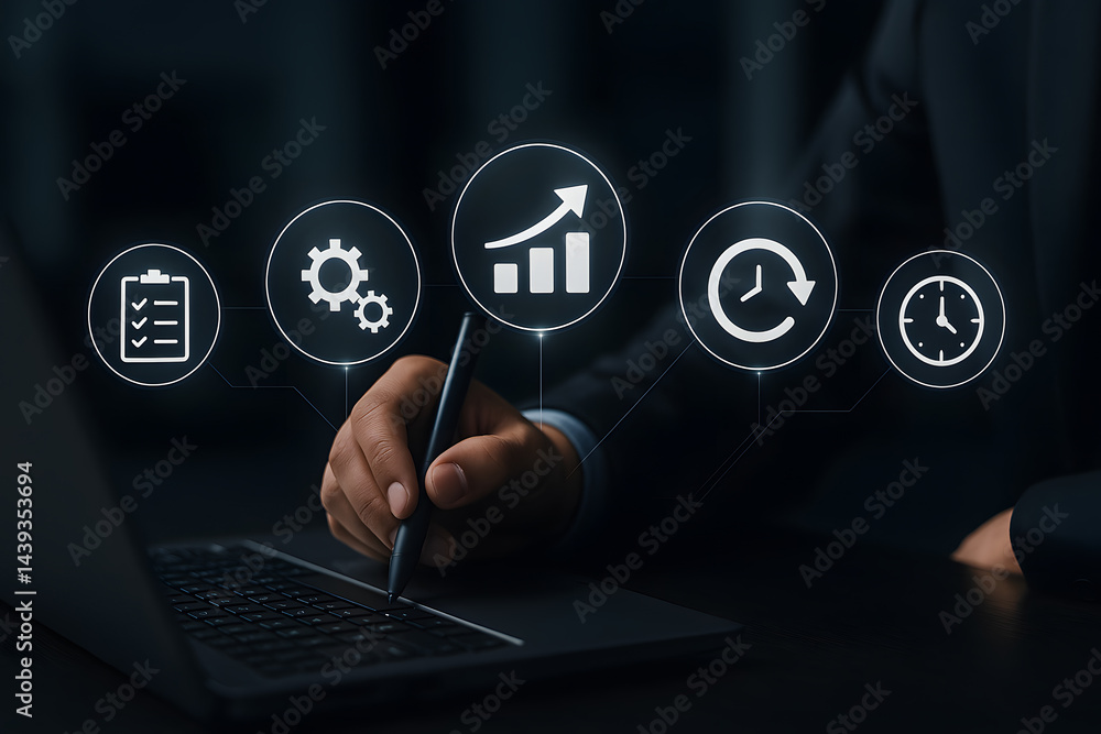 Poster business process optimization and performance analytics