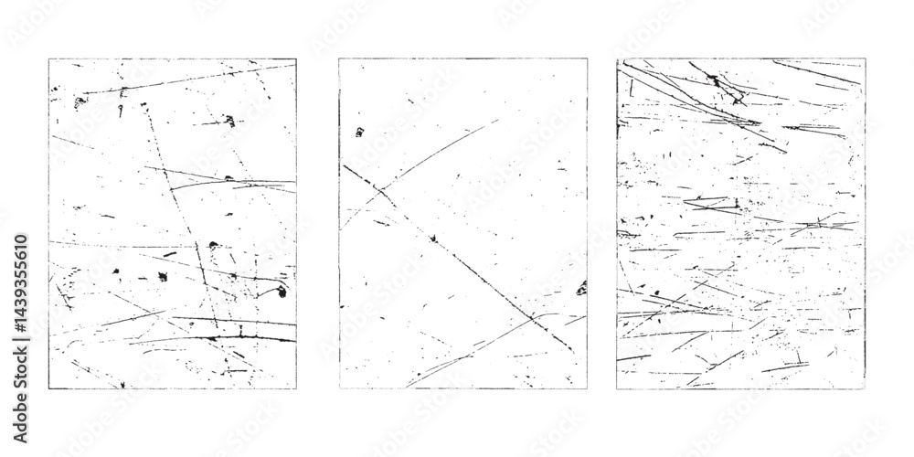 Fototapete Grunge Urban Backgrounds set.Texture Vector.Dust Overlay Distress Grain ,Simply Place illustration over any Object to Create grungy Effect .abstract,splattered , dirty, texture for your design.