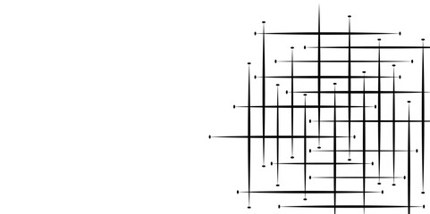 Abstract Line Grid. Simple Lined Grid. Digital technology white background. Abstract lines in grey and white tone of many squares and rectangle shapes on white background. Minimalistic texture line.