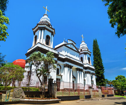 Our Lady of the Pillar Cathedral of Alajuela in Costa Rica