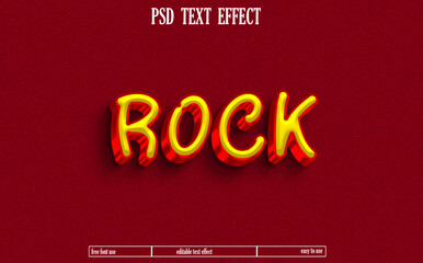 Text effect design.