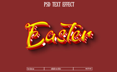 Text effect design.