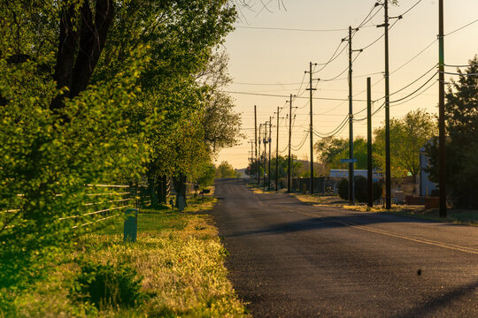 sunset time in chino valley, arizona near prescott, arizona
