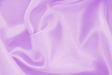 Purple pastel fabric texture background, detail of silk or linen pattern.
