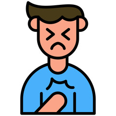 Chest Pain Icon