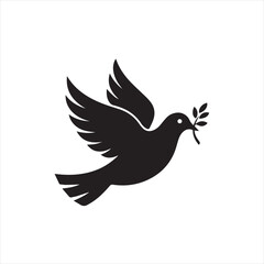 Bird icon silhouette