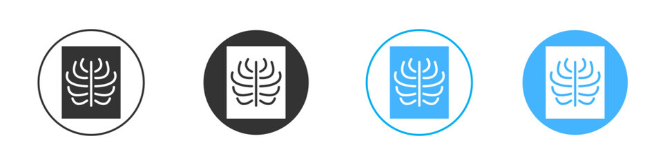 X ray icon Vector Graphic set