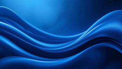 Obraz premium Blue abstract wave background
