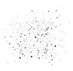 Ink splatter on white background,grunge background