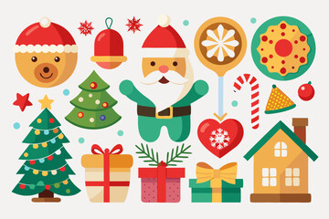 Christmas Party Icons Collection